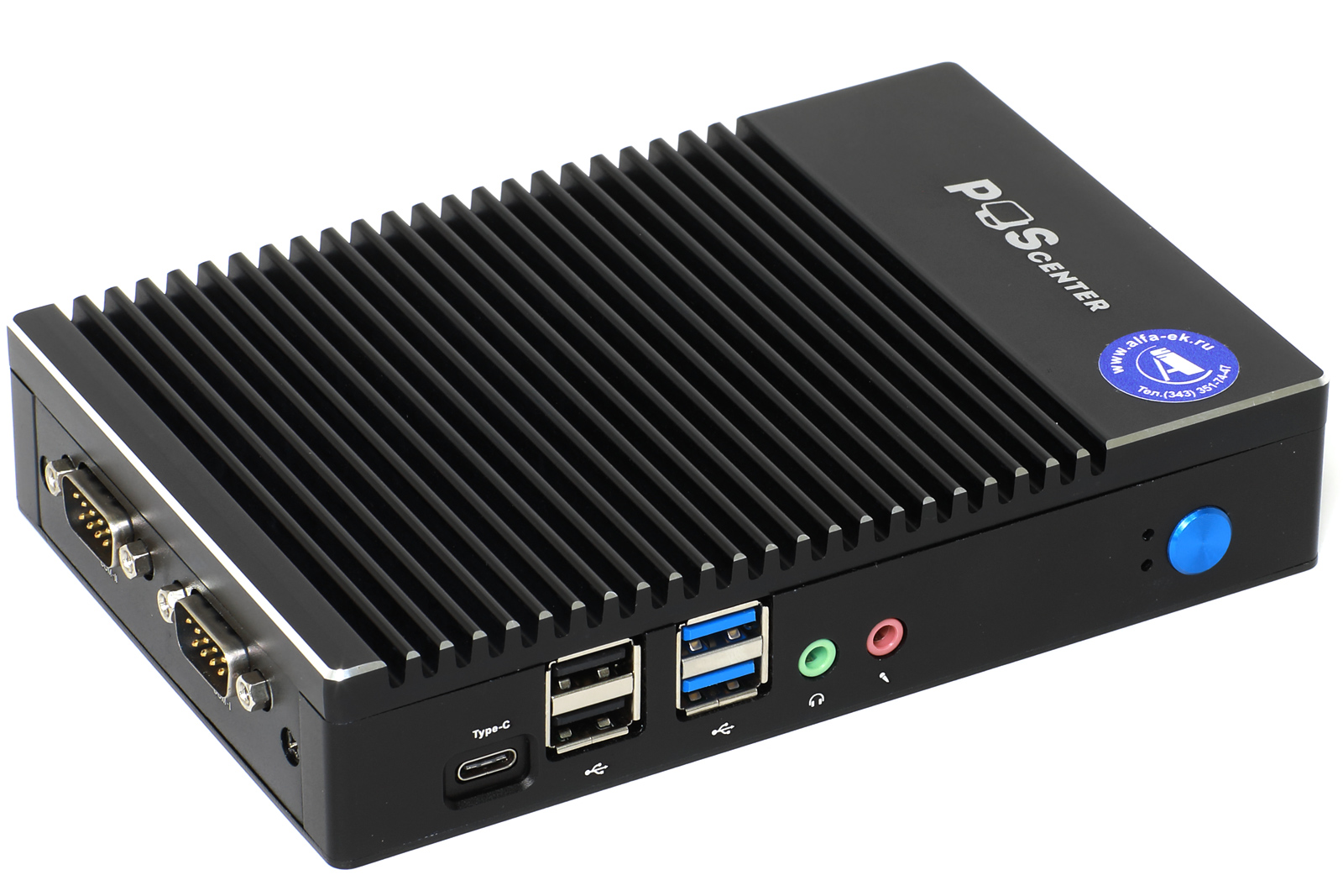 POS-компьютер BOX PC 1 (AMD A6-1450, RAM 4Gb, SSD 64Gb, Ethernet, 6хUSB,  2xCOM, VGA, HDMI) без ОС