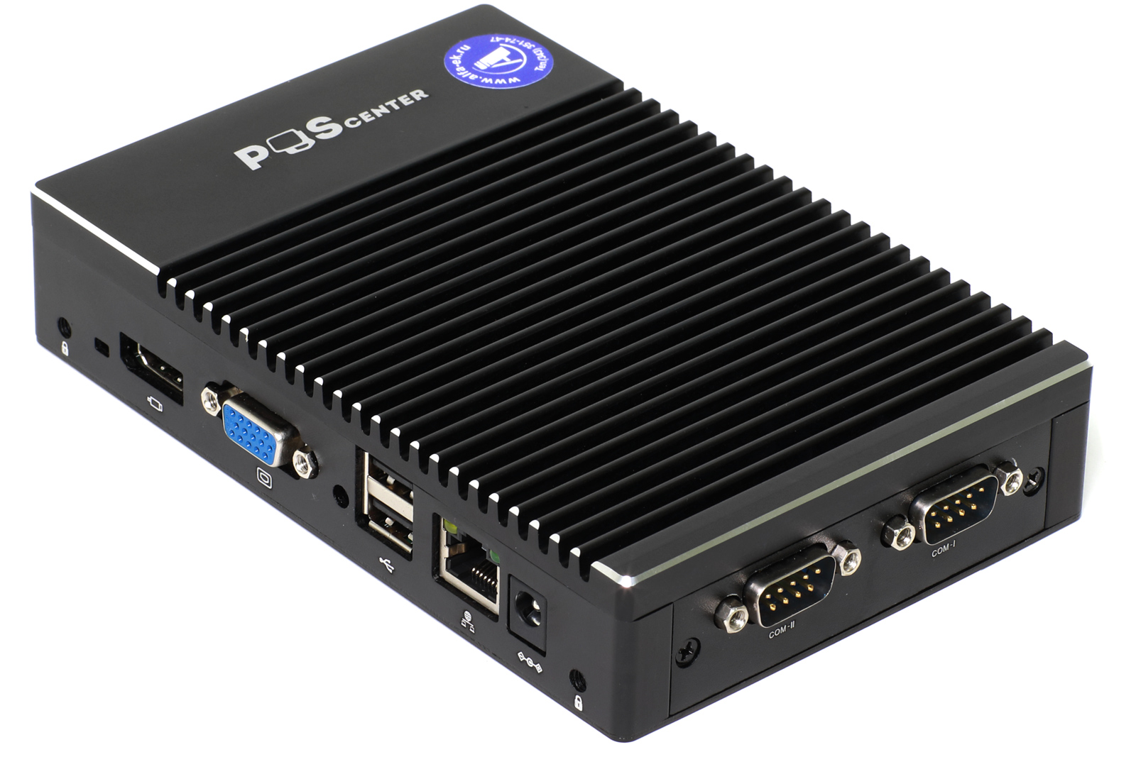 POS-компьютер BOX PC 1 (AMD A6-1450, RAM 4Gb, SSD 64Gb, Ethernet, 6хUSB, 2xCOM, VGA, HDMI) без ОС - 