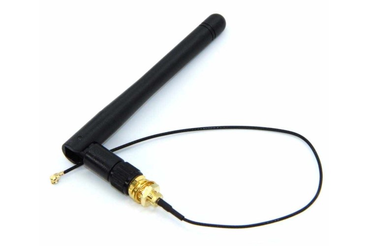 Основное фото: Антенна и кабель для GSM в коммуникационном модуле