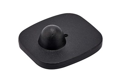 Антикражный датчик РЧ Mini квадратный 40 x 50 мм. без гвоздя, черный (упаковка 50шт) — фото 1