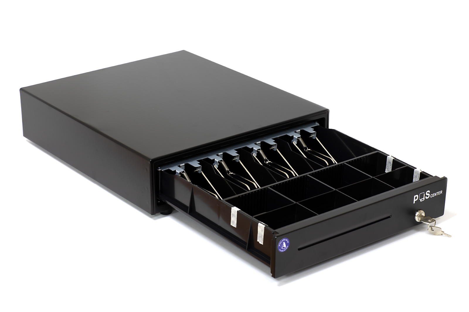 Доп. изображение №3  Денежный ящик Poscenter 13K 350x405x90 электромеханический, распайка для  ШТРИХ-М 