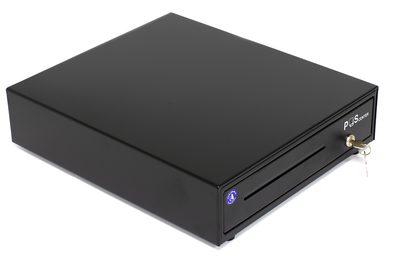 Денежный ящик Poscenter 13МK 350x405x90, механический, PUSH, черный — фото 1