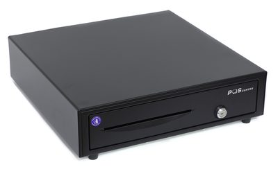 Денежный ящик Poscenter 16E 410x420x100 распайка для ШТРИХ-Мчерный  — фото 1