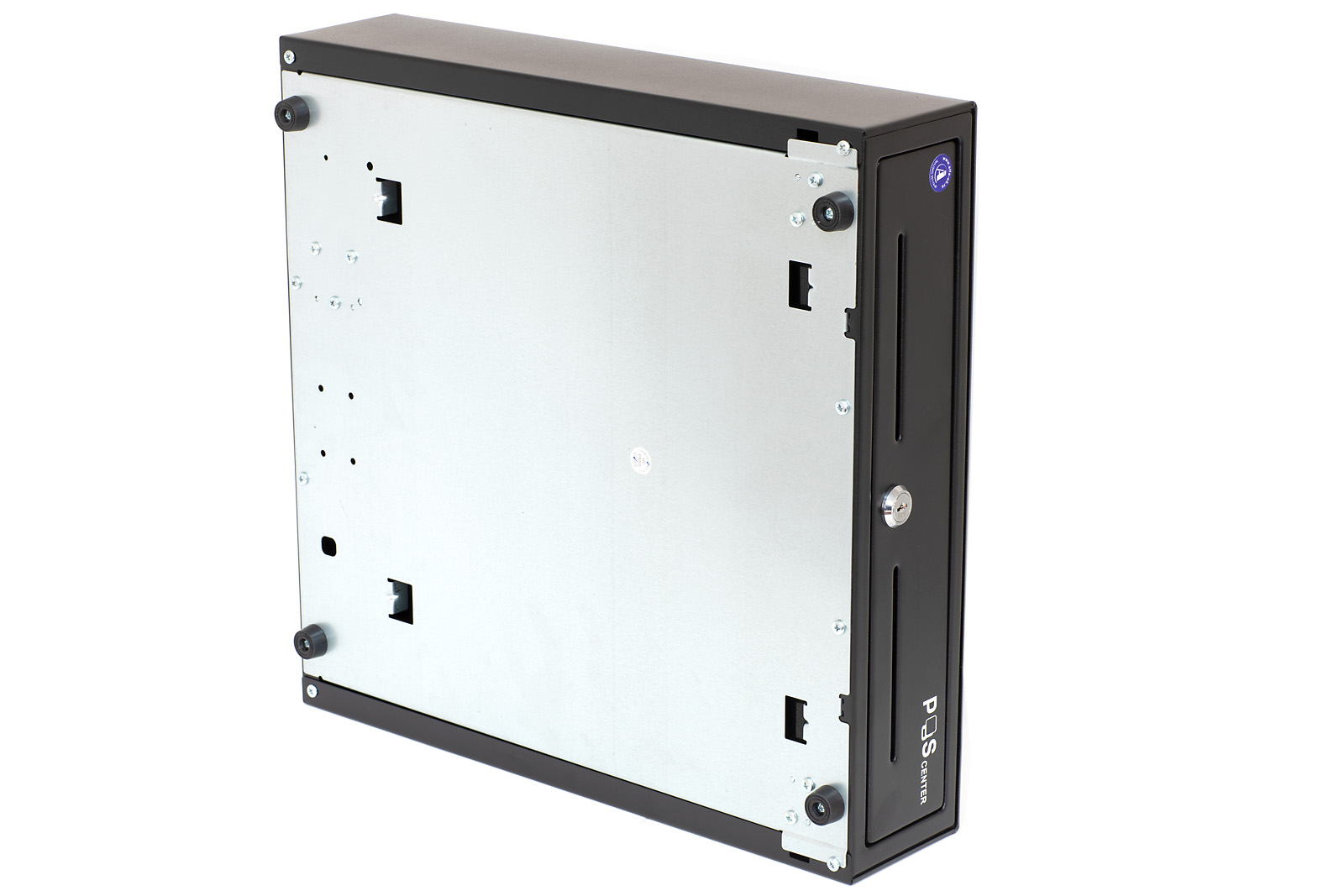 Доп. изображение №3  Денежный ящик POScenter 16MK 410x420x100 механический, PUSH, черный