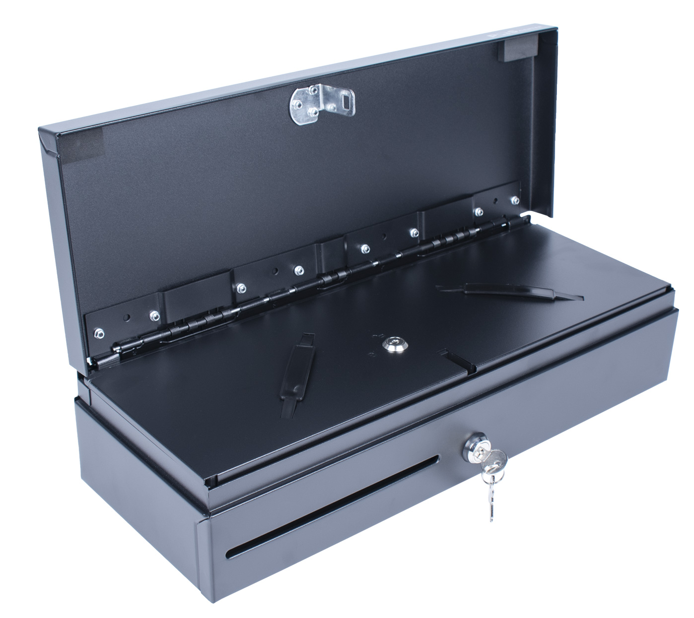 Денежный ящик Poscenter 460E 460x170x100, распайка Штрих, черный — фото 4