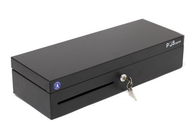 Денежный ящик Poscenter 460K 460x170x103, распайка Штрих, черный — фото 1