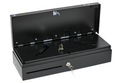 Денежный ящик Poscenter 460KL 460x170x103, распайка Штрих, черный — фото 2