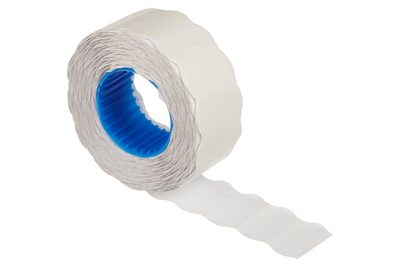 Этикет-лента для этикет-пистолетов 26x12 мм, Волна, Белый, 700 шт. — фото 1