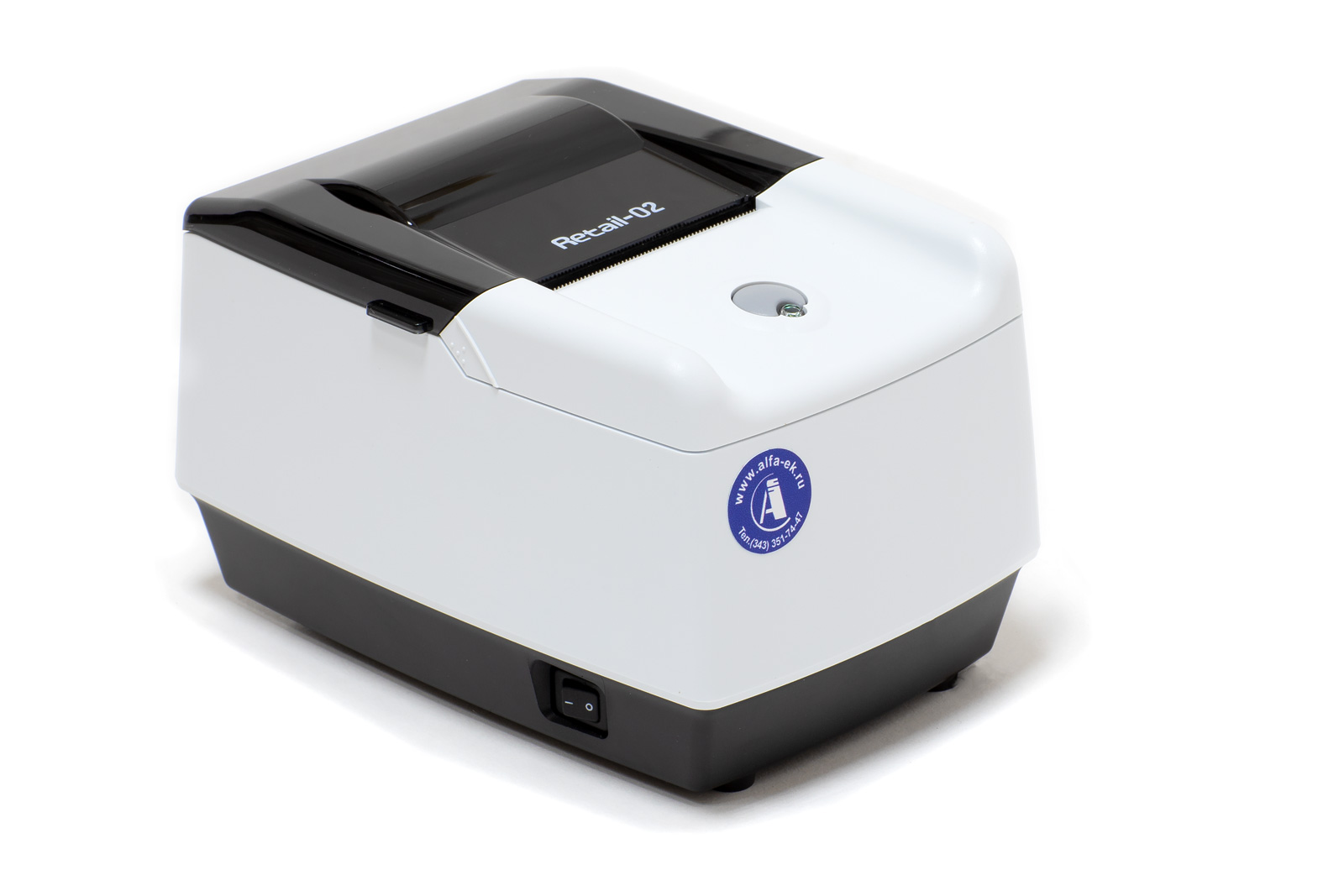 Фискальный регистратор РИТЕЙЛ-02Ф, ФН 15 мес, белый, без разъёма под ДЯ