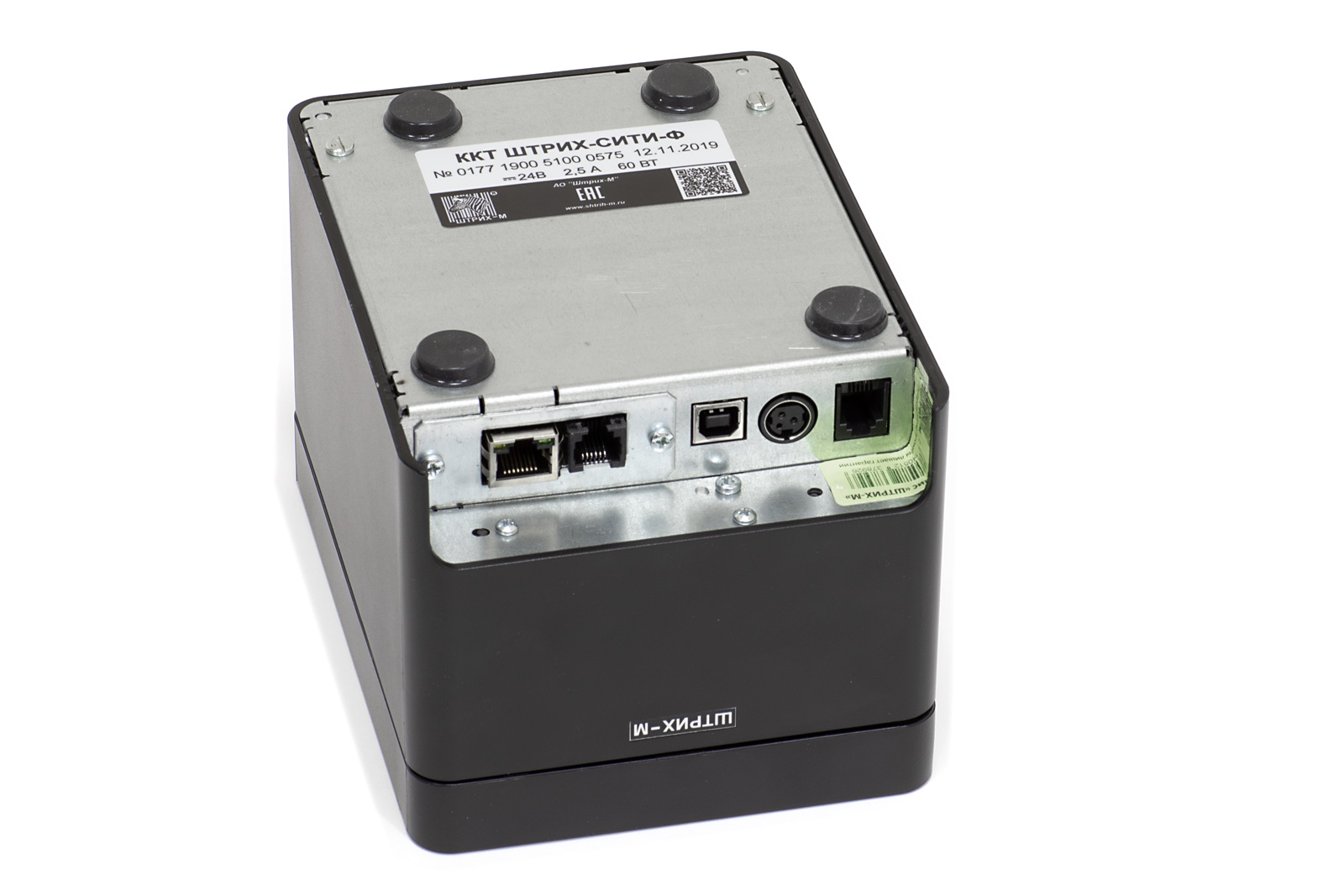 Доп. изображение №5  Фискальный регистратор ШТРИХ-СИТИ-Ф, ФН 15 мес, черный
