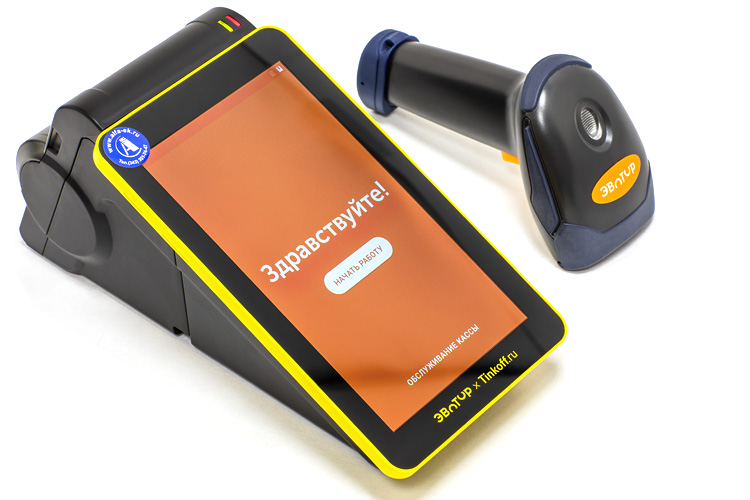 Доп. изображение №2  (дубль) Смарт-терминал Эвотор 7.2 