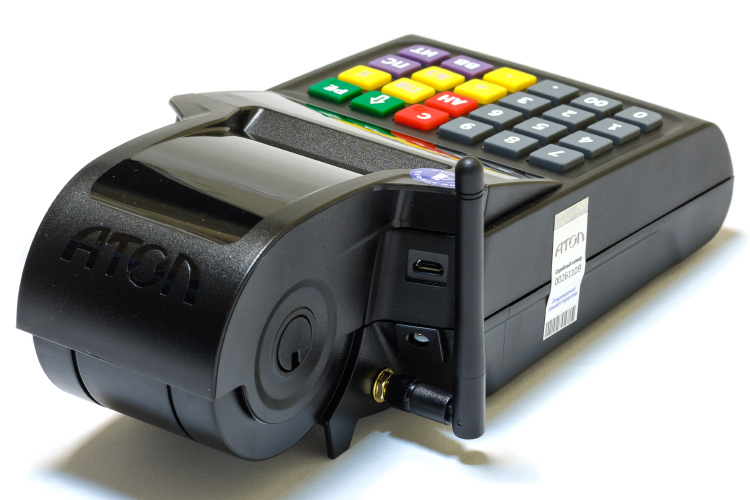 Доп. изображение №2  Кассовый аппарат АТОЛ 90Ф Wifi, 2G, АКБ, ФН 15 мес