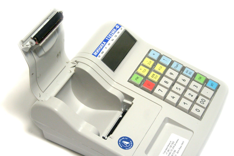 Доп. изображение №5  Кассовый аппарат МИНИКА 1102МК-Ф, ФН 15 мес