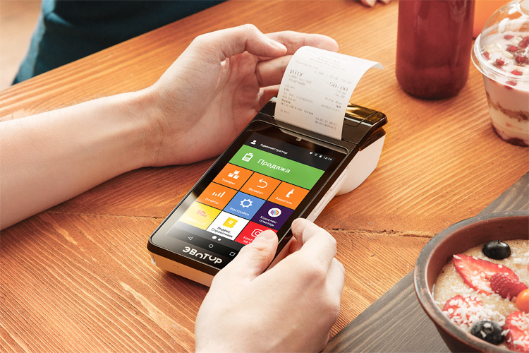 Доп. изображение №5  Кассовый аппарат онлайн Эвотор 5 ФН 36