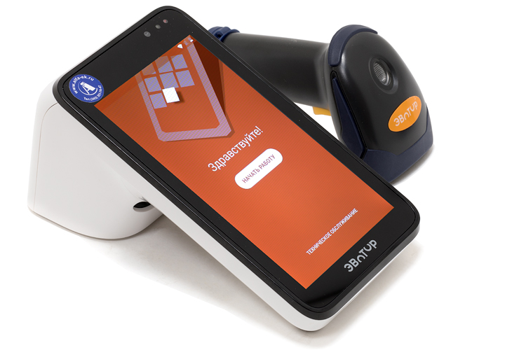 Кассовый аппарат онлайн Эвотор 7.3 стандарт ФН до 36 мес