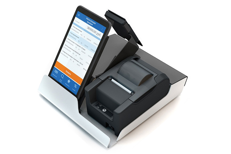 Доп. изображение №2  Кассовый аппарат - онлайн касса ШТРИХ-TAB, ФН 15 мес