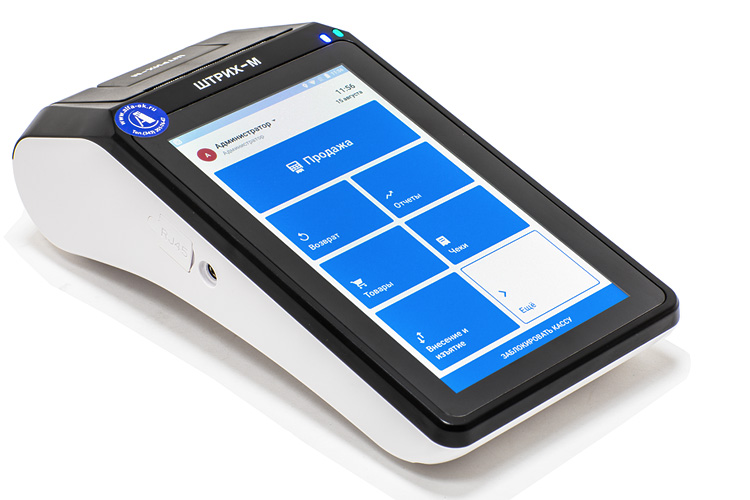 Основное фото: Кассовый аппарат ШТРИХ-СМАРТПОС-Ф, c ФН 36 мес