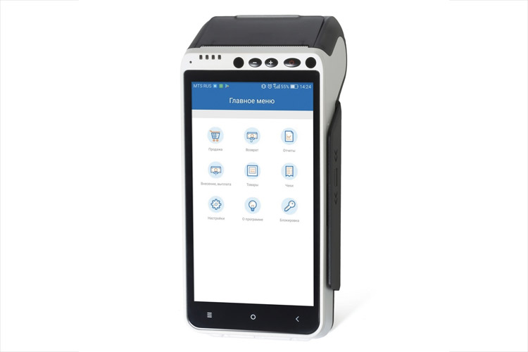 Доп. изображение №3  Кассовый аппарат ШТРИХ-СМАРТПОС-Ф мини ФН 36 мес