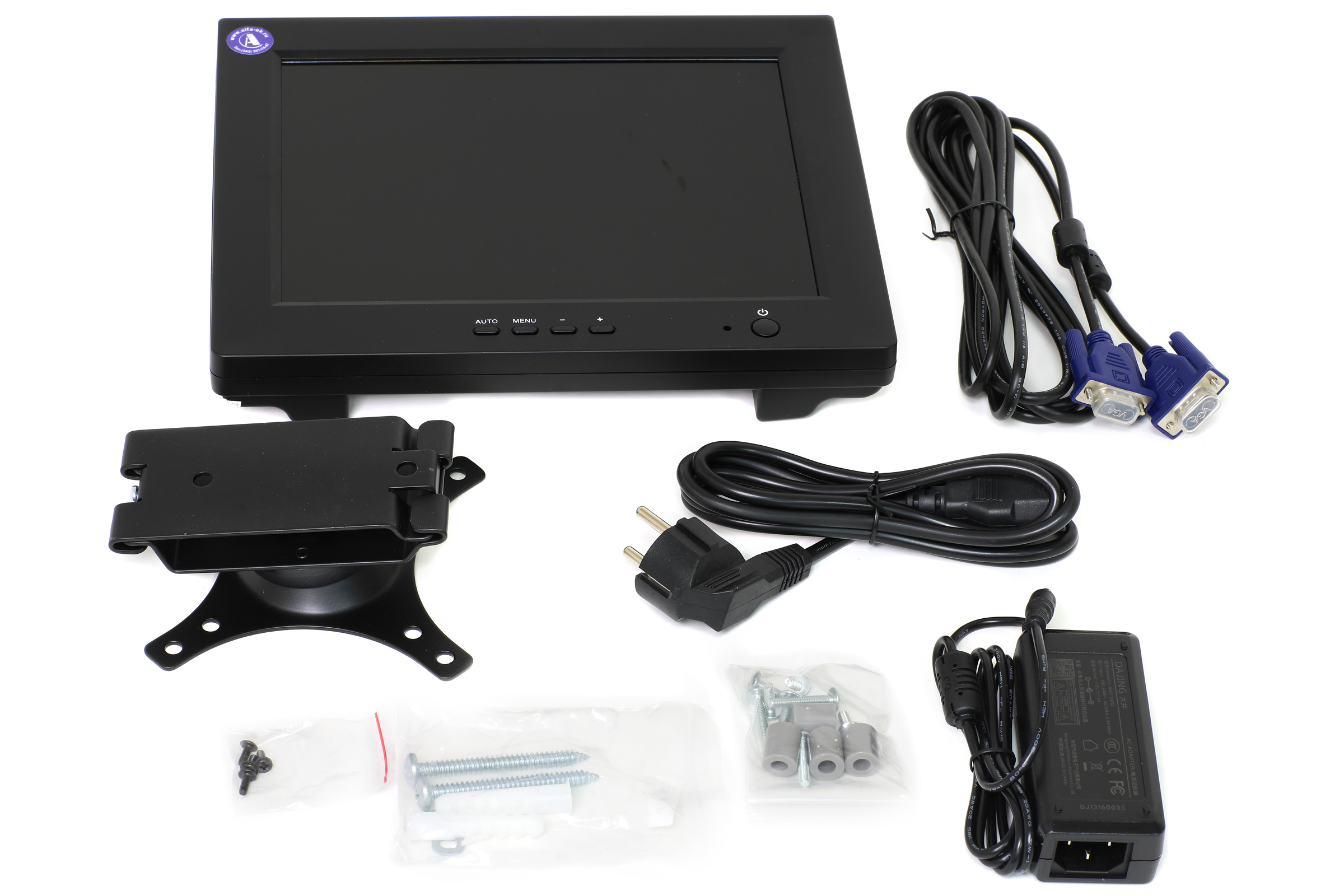 Доп. изображение №3  POS монитор 10  АТОЛ LM10 VESA, черный