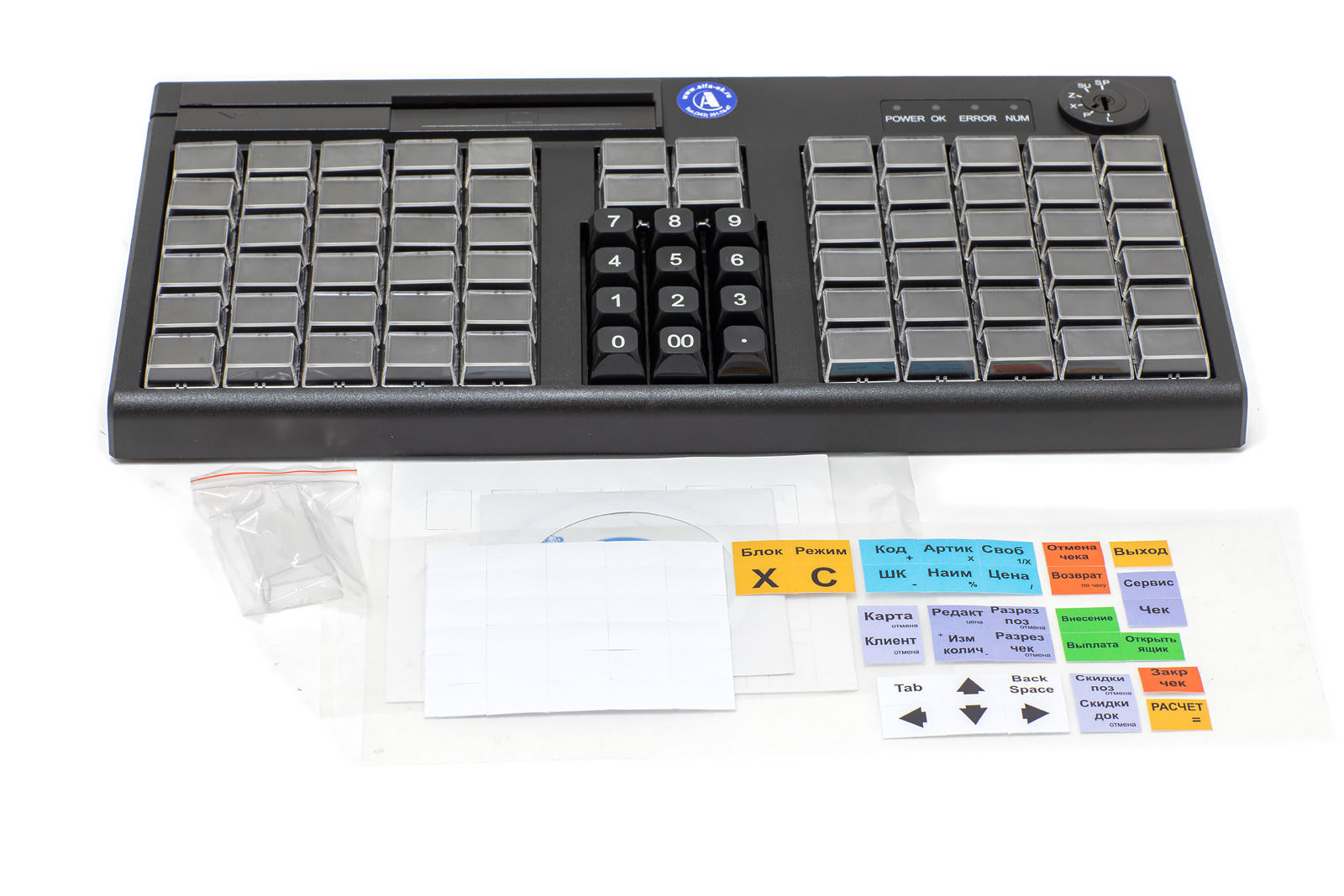 Доп. изображение №2  POS-клавиатура АТОЛ KB-76-KU