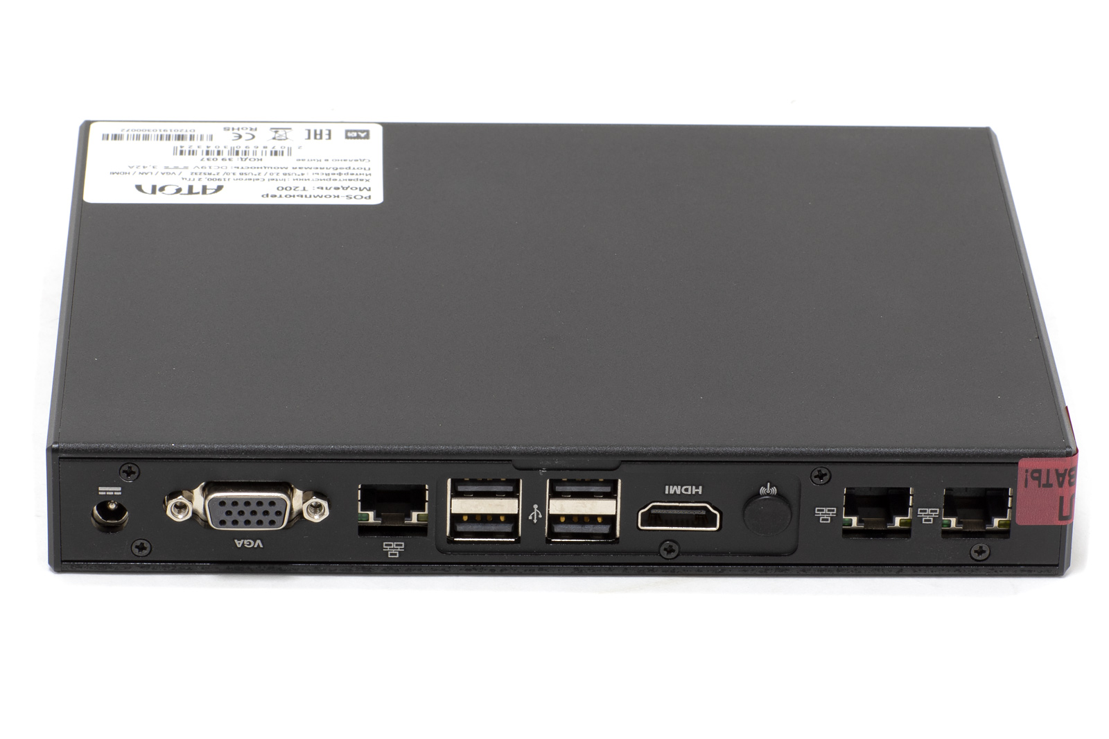 Доп. изображение №3  POS-компьютер АТОЛ Т300 (Rev.2), Win 10 IoT