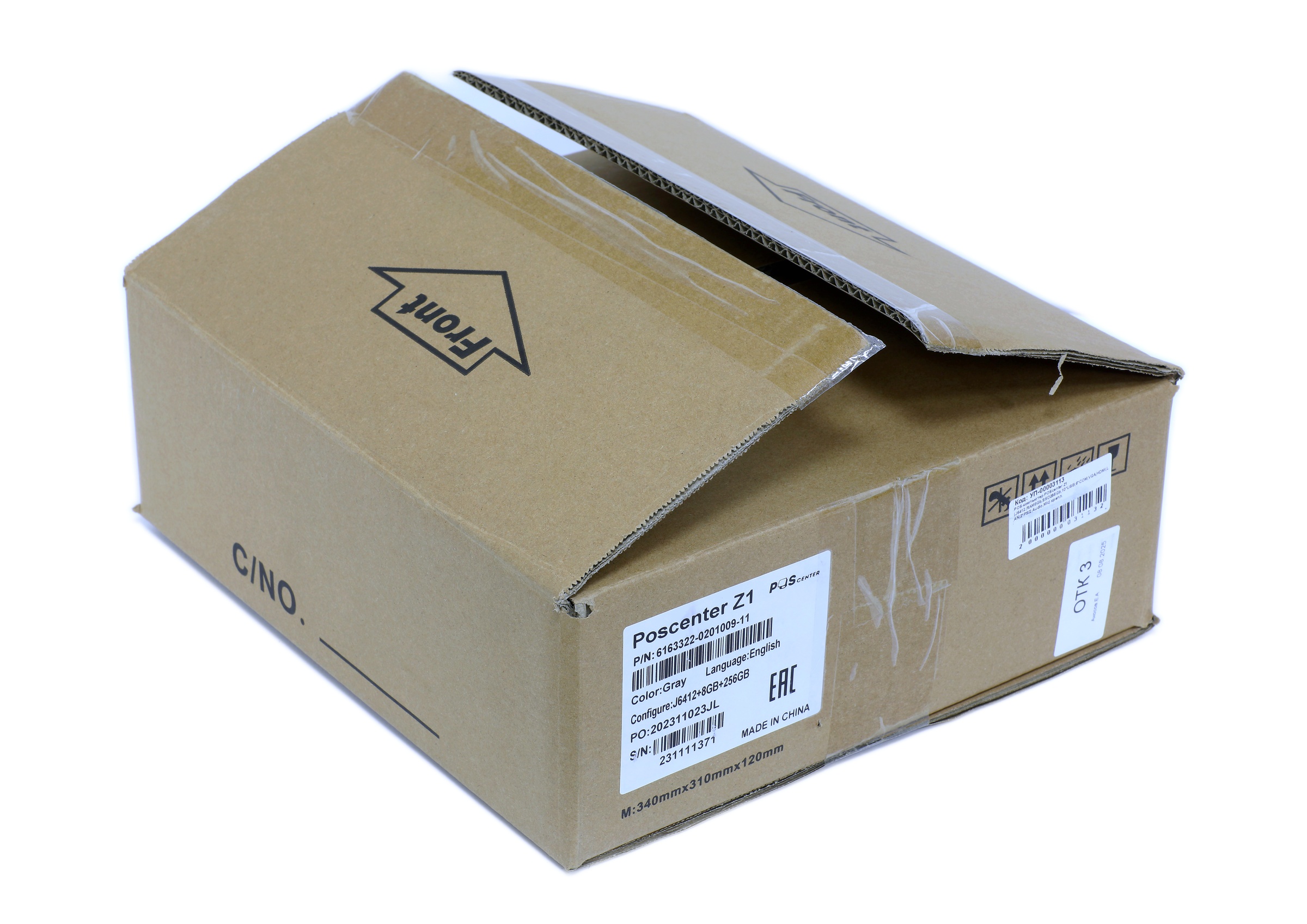 Доп. изображение №8  POS-компьютер POSCENTER Z1 (J6412, RAM8Gb, SSD256Gb), Win 10 IoT (с креплением)