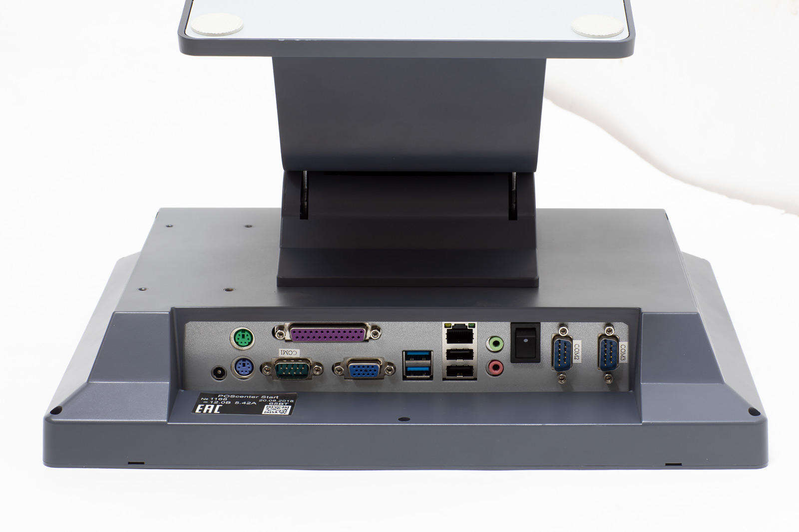 Доп. изображение №5  Cенсорный моноблок POSCenter Start (15 , Resistive touch, Intel J1900 2.0GHz; 4Gb RAM; 64Gb SSD) без ОС