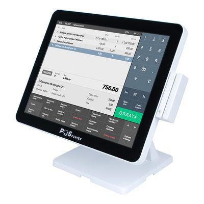 Сенсорный моноблок POSCenter Atlas (15, PCAP, J4125, RAM 8Gb, SSD 128Gb, без MSR) без ОС — фото 4