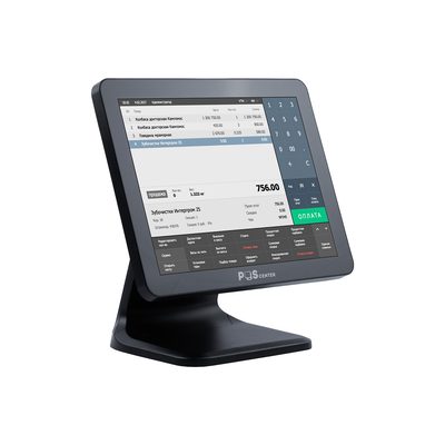 Сенсорный моноблок POSCENTER ATLAS PRO (15, PCAP, N97, RAM 8Gb, SSD 128 Gb, без MSR) без ОС — фото 1