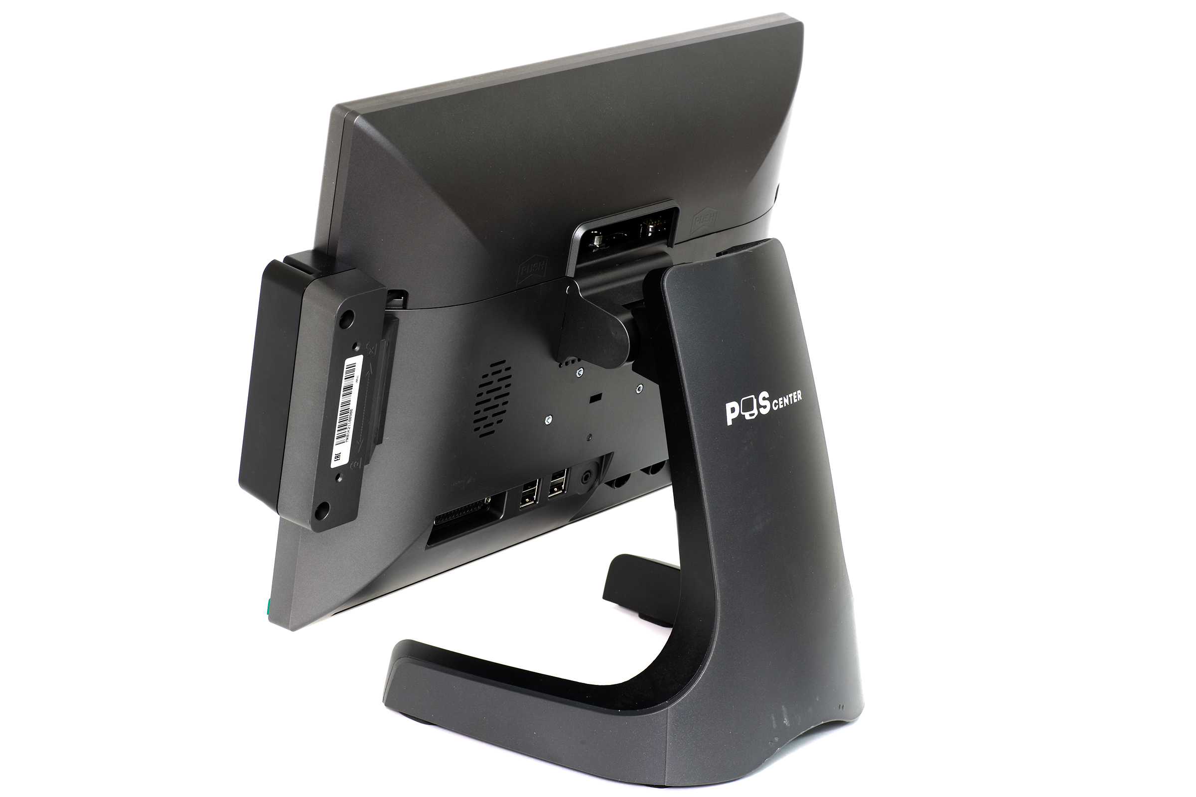 Доп. изображение №4  Сенсорный моноблок Poscenter POS400 (J1900, P-CAP, RAM 4Gb / SSD 64Gb, MSR), Windows 10iot