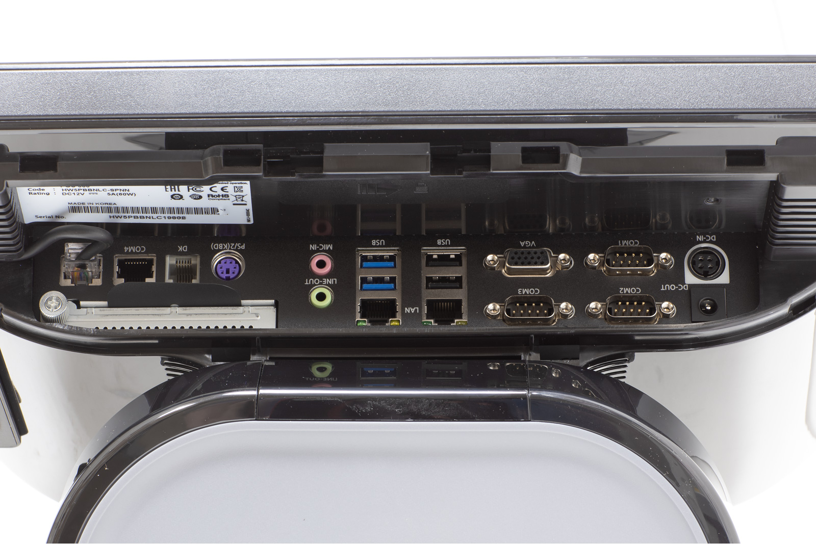 Доп. изображение №5  Сенсорный моноблок POScenter POS500 ( 15 , P-CAP touch, Intel® J1900 2.0GHz; 4Gb RAM; 128Gb SSD; MSR)