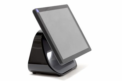Сенсорный моноблок POScenter POS900 (17, D36, J1900 CPU; 4Gb RAM;128GbSSD; P-CAP touch; MSR) черный, без ОС — фото 1
