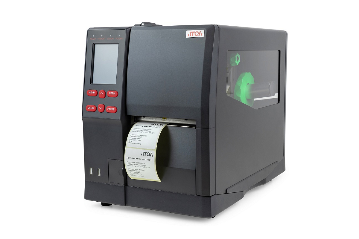 Термотрансферный принтер этикеток АТОЛ ТТ631, 300dpi
