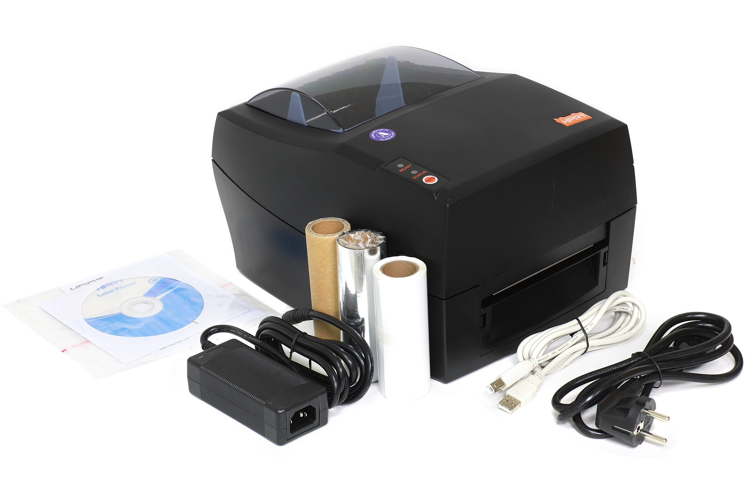 Доп. изображение №2  Термотрансферный принтер этикеток HPRT HT330