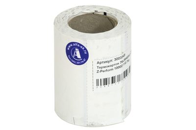 Термокартон ZEBRA Z-Perform 1000D 110 Tag 76х38/400шт  — фото 1