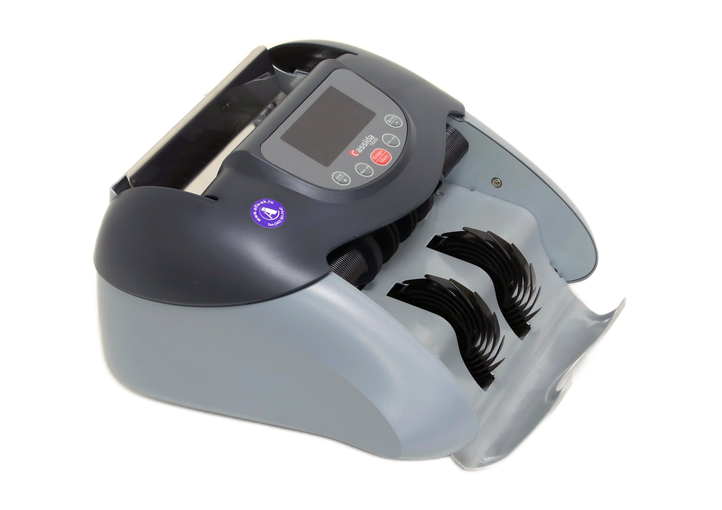 Доп. изображение №3  Счетчик банкнот Cassida Tiger I/IR  Антистокс 