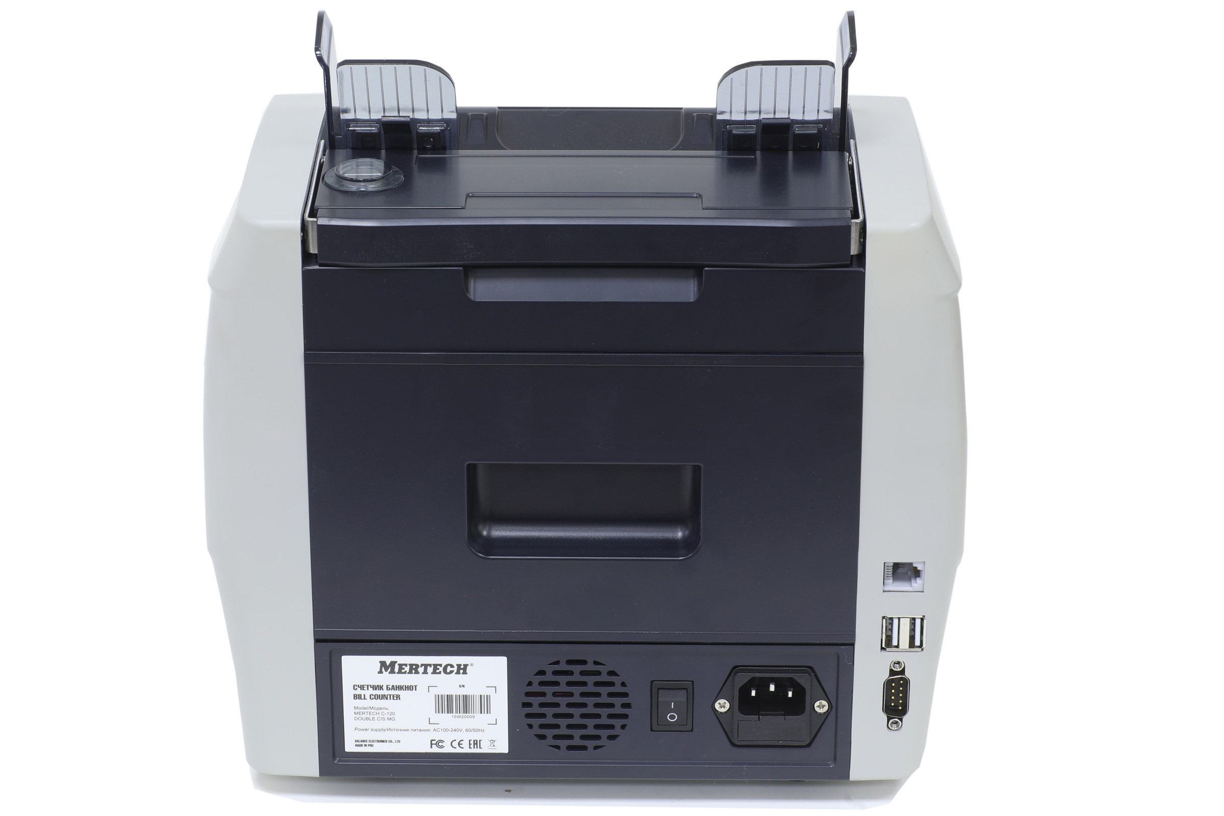 Доп. изображение №3  Счетчик банкнот Mertech C-120 DOUBLE CIS MG touch screen