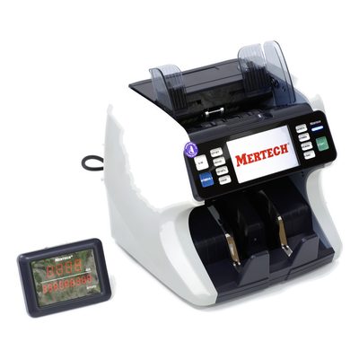 Счетчик банкнот Mertech C-120 DOUBLE CIS MG touch screen — фото 5