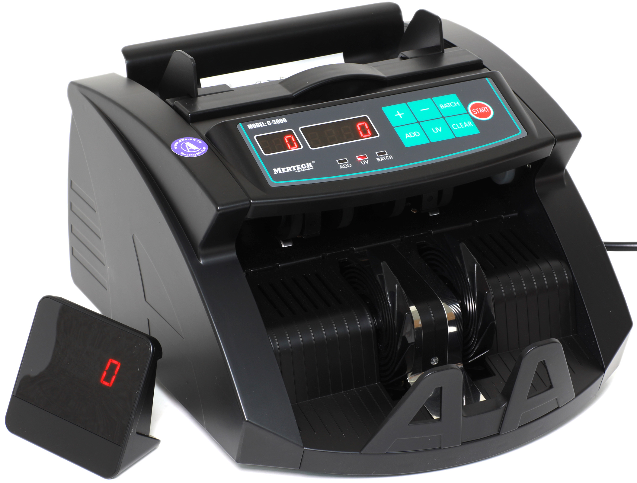 Основное фото: Счетчик банкнот Mertech C-3000