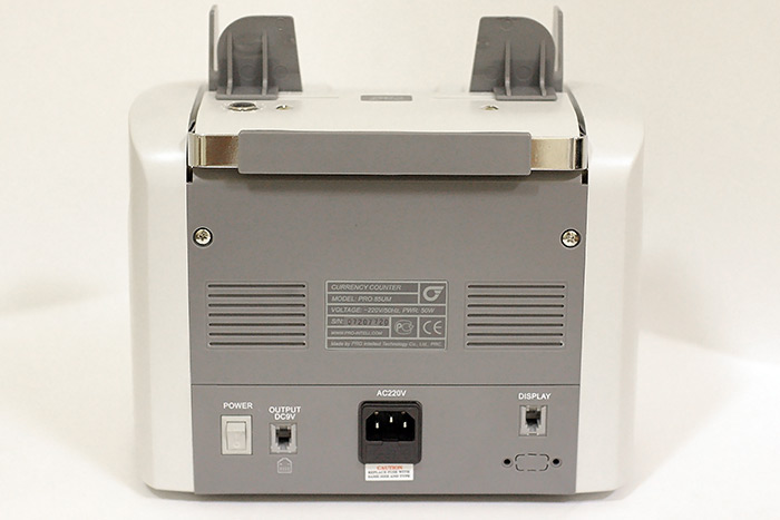 Доп. изображение №6 Фото - вид сзади, порты подключения Счетчик банкнот PRO 85 UM
