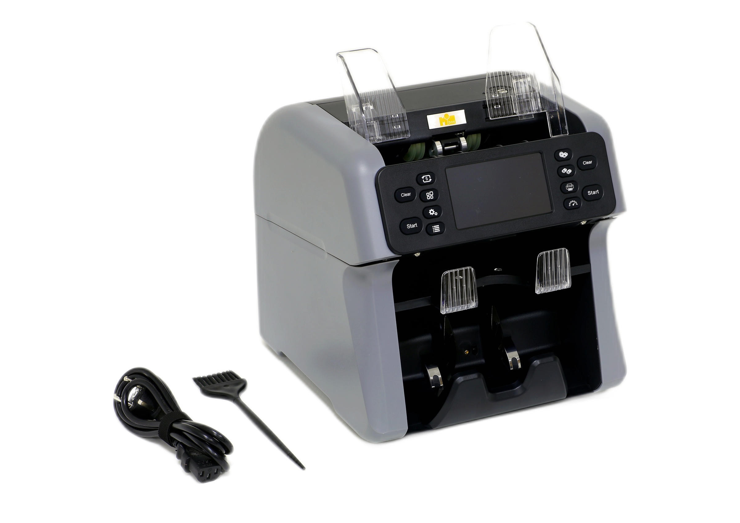 Доп. изображение №5  Сортировщик банкнот MBOX MC-165, двухкарманный (5 валют) 