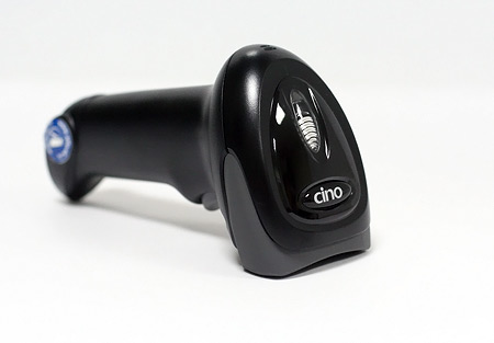 Доп. изображение №2 Фото - основное Сканер штрих кода Cino F680 USB темный Combo Kit (с подставкой)