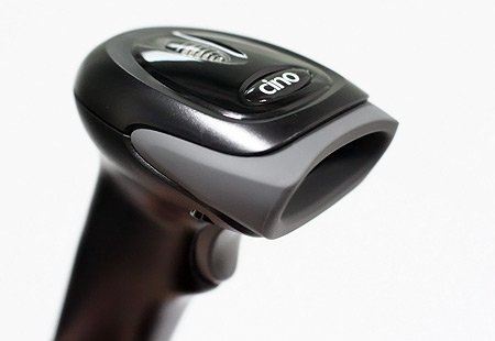 Доп. изображение №3  Сканер штрих кода Cino F680 USB темный Combo Kit (с подставкой)