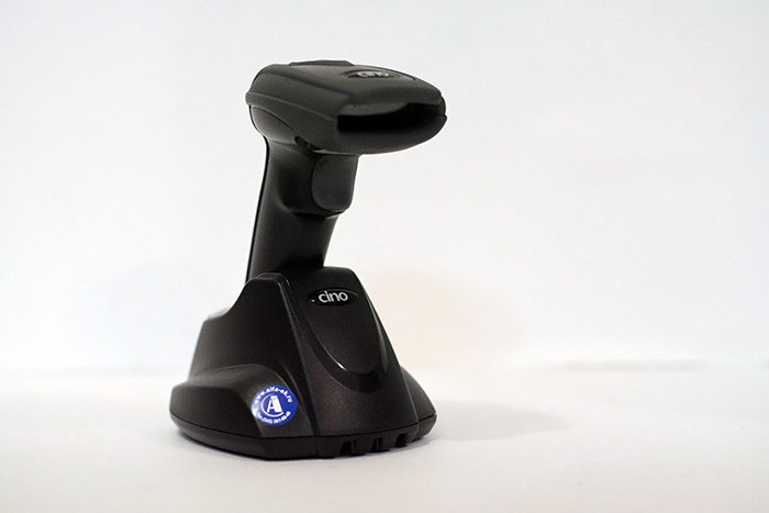 Доп. изображение №2  Сканер штрих кода Cino F680BT USB темный