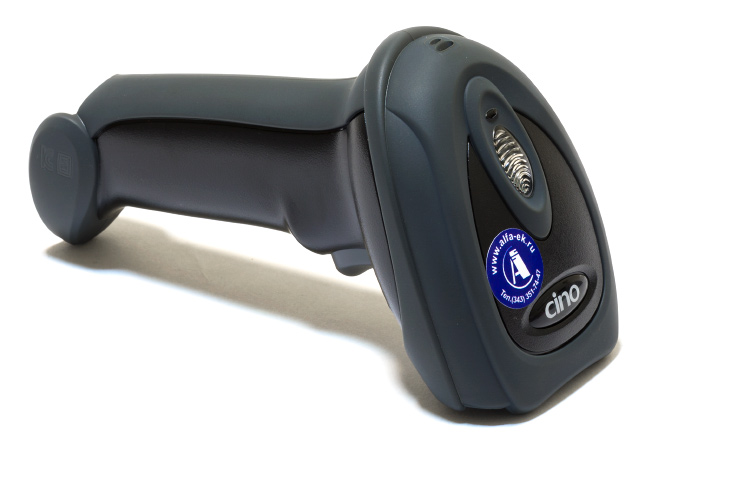 Доп. изображение №3  Сканер штрих кода Cino F780BT USB темный (в комплекте с зарядной подставкой)