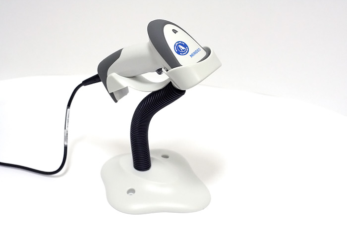 Основное фото: Сканер штрих-кода Mindeo 2230+  с подставкой