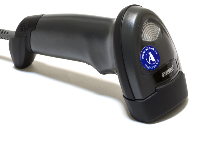 Доп. изображение №2  Сканер штрих-кода Zebra LI2208  с подставкой