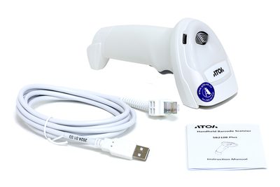 Сканер штрих кодов АТОЛ SB2108 Plus белый — фото 2