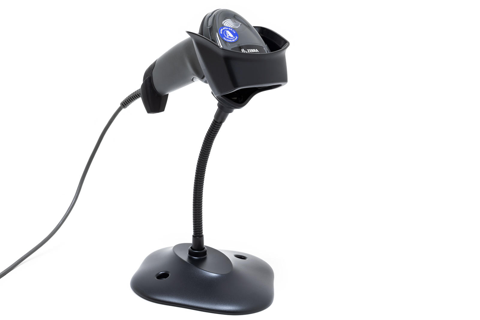 Сканер штрих кодов Zebra DS2208 с подставкой