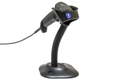 Сканер штрих кодов Zebra DS4308-HD с подставкой — фото 1